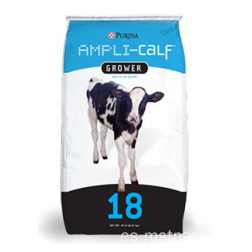 Bolsa de envasado de alimentos para vacas lecheras Bolsa personalizada